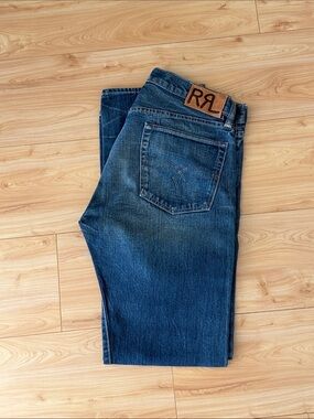 Ralph Lauren Double RL Men’s Dark Blue Straight Jeans
